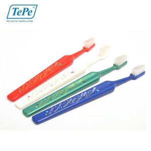 TePe Select Adult Soft Christmas Toothbrush (Text Design) 1 x Brush