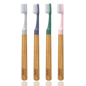 TePe Choice toothbrush and three brush heads
