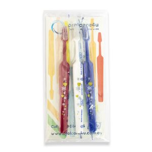 TePe Select Adult Soft Christmas Toothbrush (Graphic Design) 3 Pack